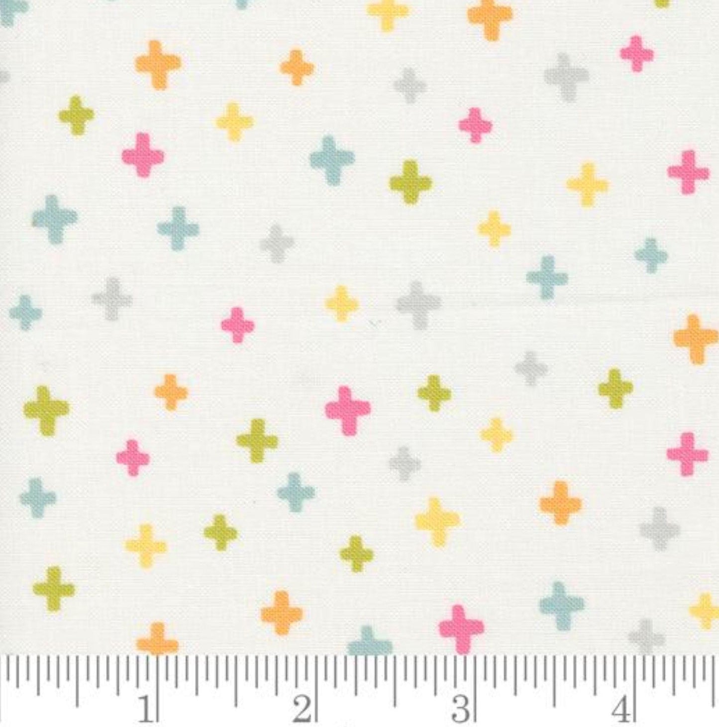 Plus Sign Blender Cloud Shine Sweetwater Moda Quilters Cotton 55673 11 Fabric Fetish