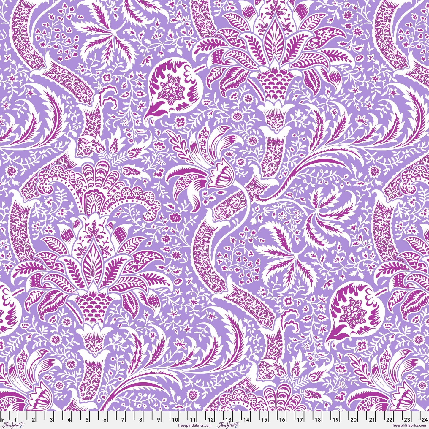 Indian Lavender PWKW005.LAVENDER Kaffe Fassett x Morris and Co. The Original Morris & Co Freespirit Fabrics Fabric Fetish