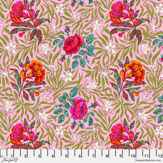 LG Victorian Rose Language of Flowers Odile Bailloeul Fabric Fetish