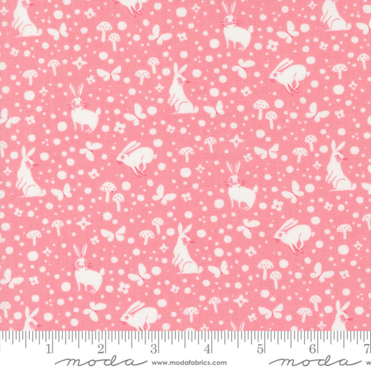 Wonder Dot Light Pink Love Letter Lizzy House Moda Fabric Fetish
