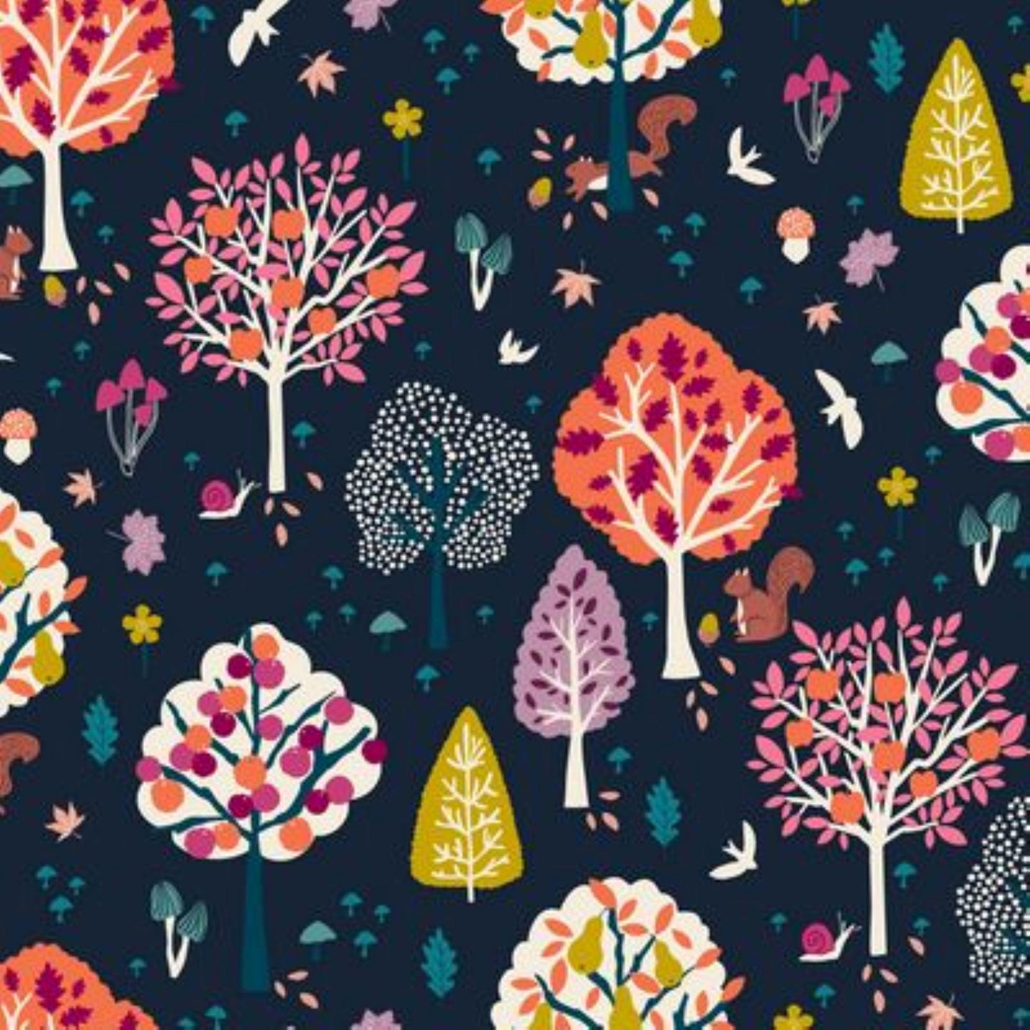Autumn Splendor Woodland Wander Raby Jones Dashwood Studio Fabric Fetish
