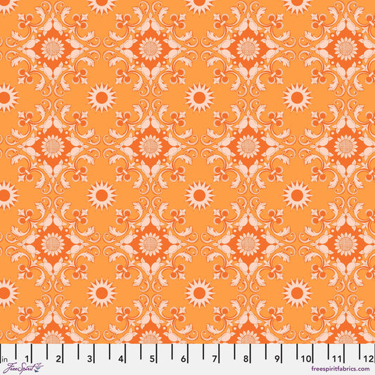 PortofinoOrange La Dolce Vita Stacy Peterson Freespirit Fabrics Fabric Fetish