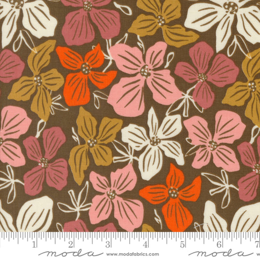 Dogwood Cocoa Things Above Fancy That Design House Moda Fabric Fetish