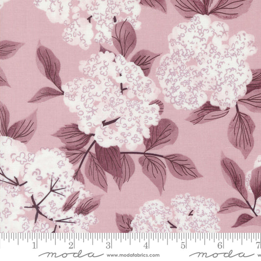 Elderberry Blossoms Mauve Love Letter Lizzy House Moda Fabric Fetish