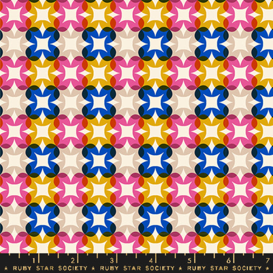 Flower Plaid Blue Ribbon Woodland Park Rashida Coleman Hale Ruby Star Society Fabric Moda Fabric Fetish