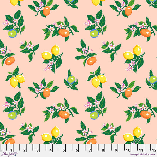 LG Fresh Squeezed Peach La Dolce Vita Stacy Peterson Freespirit Fabrics Fabric Fetish