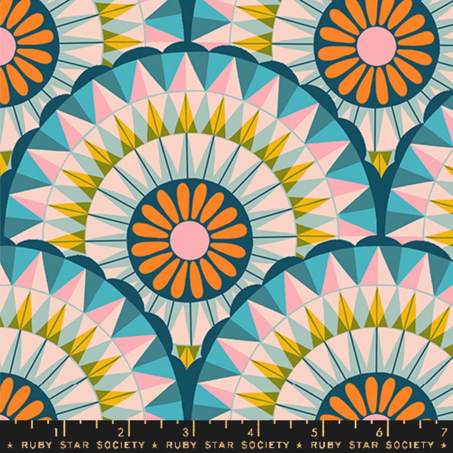 Carousels Light Galaxy Carousel Melody Miller Ruby Star Society Fabric Moda Fabric Fetish
