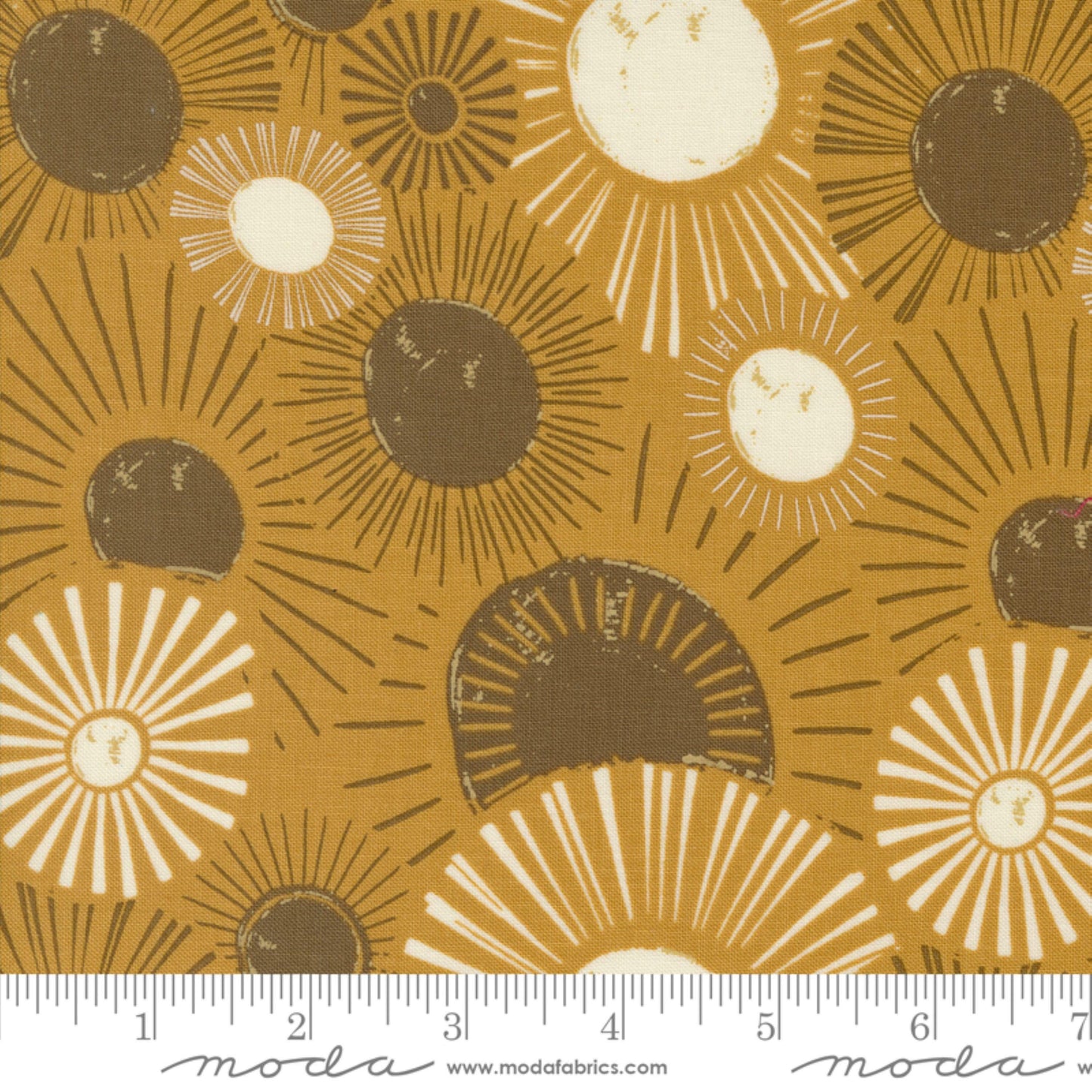 Sunrise Sunset Harvest Gold Things Above Fancy That Design House Moda Fabric Fetish
