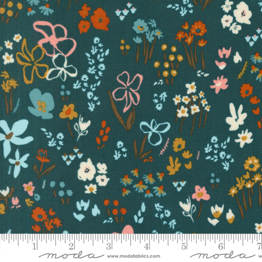 Meadow Deep Sea Things Above Fancy That Design House Moda Fabric Fetish