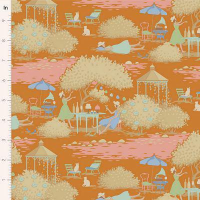 Sunday Brunch Pink 5 Piece Fat Quarter Bundle - Tilda Fabrics