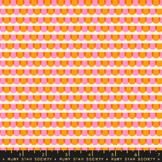 Roof Tiles Flamingo Animal Animal Ruby Star Society and Moda Fabrics Fabric Fetish