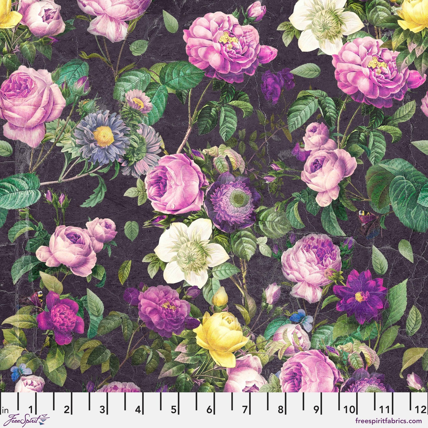 September - Palette Purple - 10pc Fat Quarter or Half Yard Bundles- Eclectic Elements - Tim Holtz - FreeSpirit Fabrics