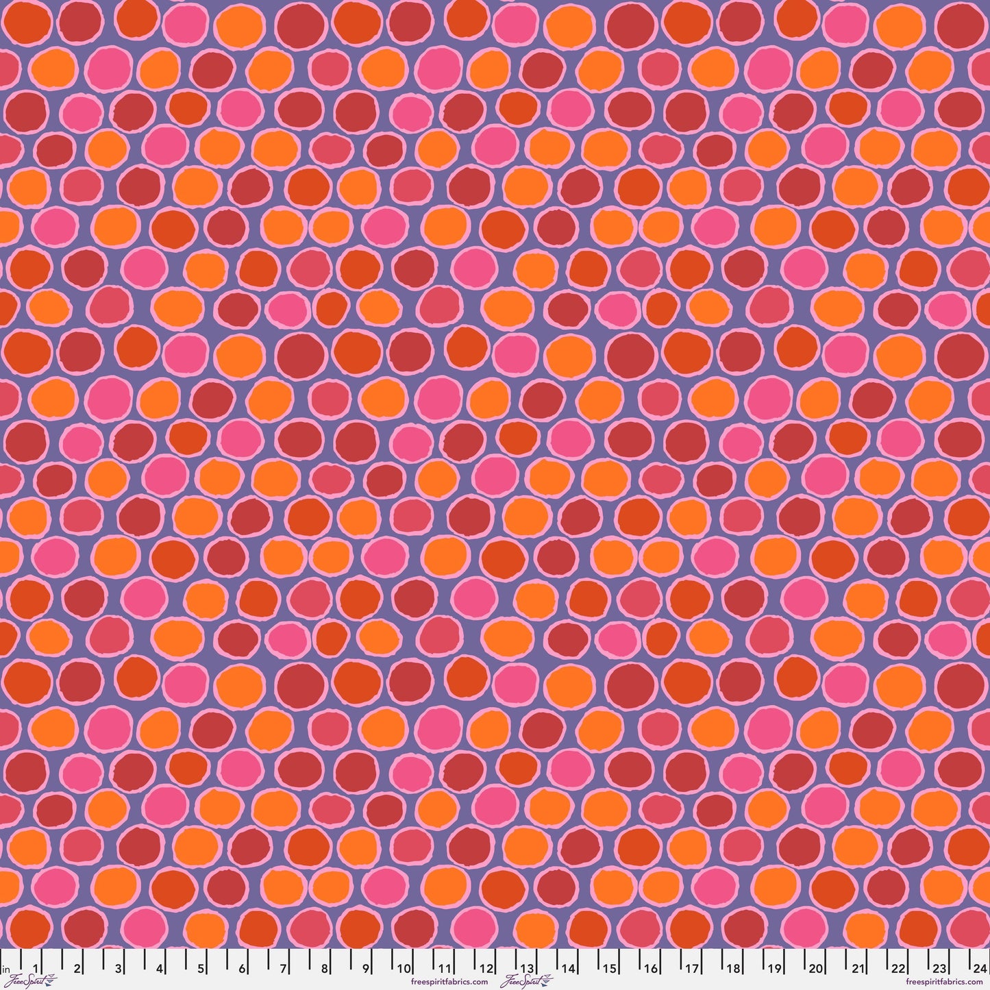 Penny wise Red Kaffe Fassett Collective February 2025 Fabric Fetish