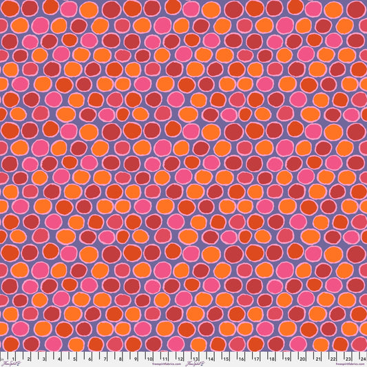 Penny wise Red Kaffe Fassett Collective February 2025 Fabric Fetish