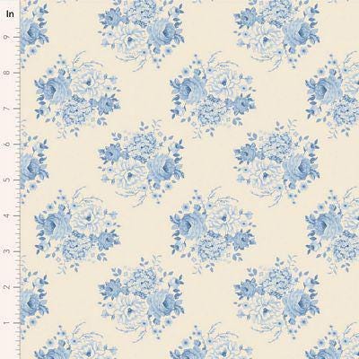 Sunday Brunch Blue 5 Piece Fat Quarter Bundle - Tilda Fabrics