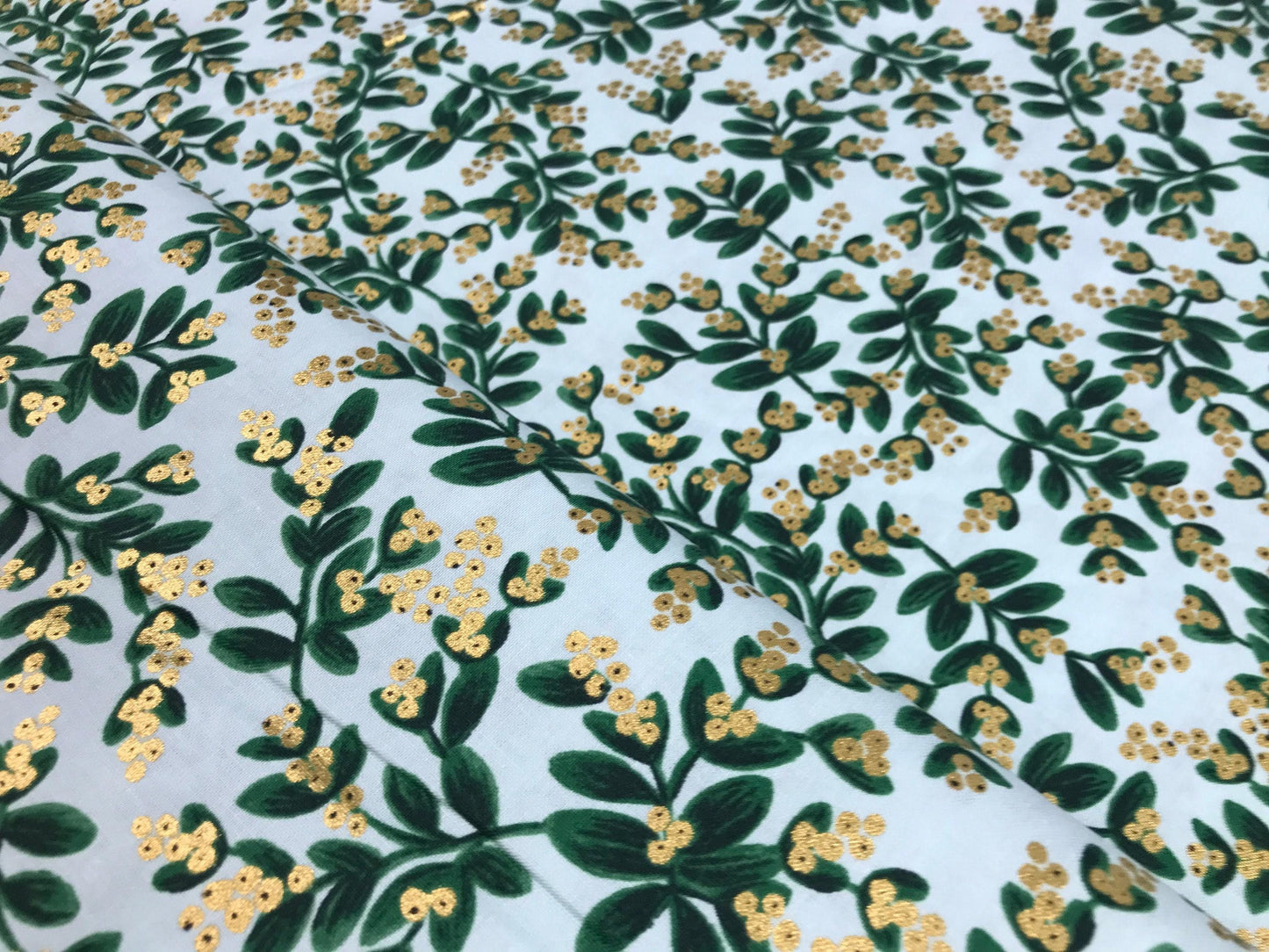 Mistletoe Mint - Holiday Classics - Rifle Paper Co - Cotton + Steel