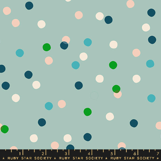 Spritz Dots Iceberg Carousel Melody Miller Ruby Star Society Fabric Moda Fabric Fetish