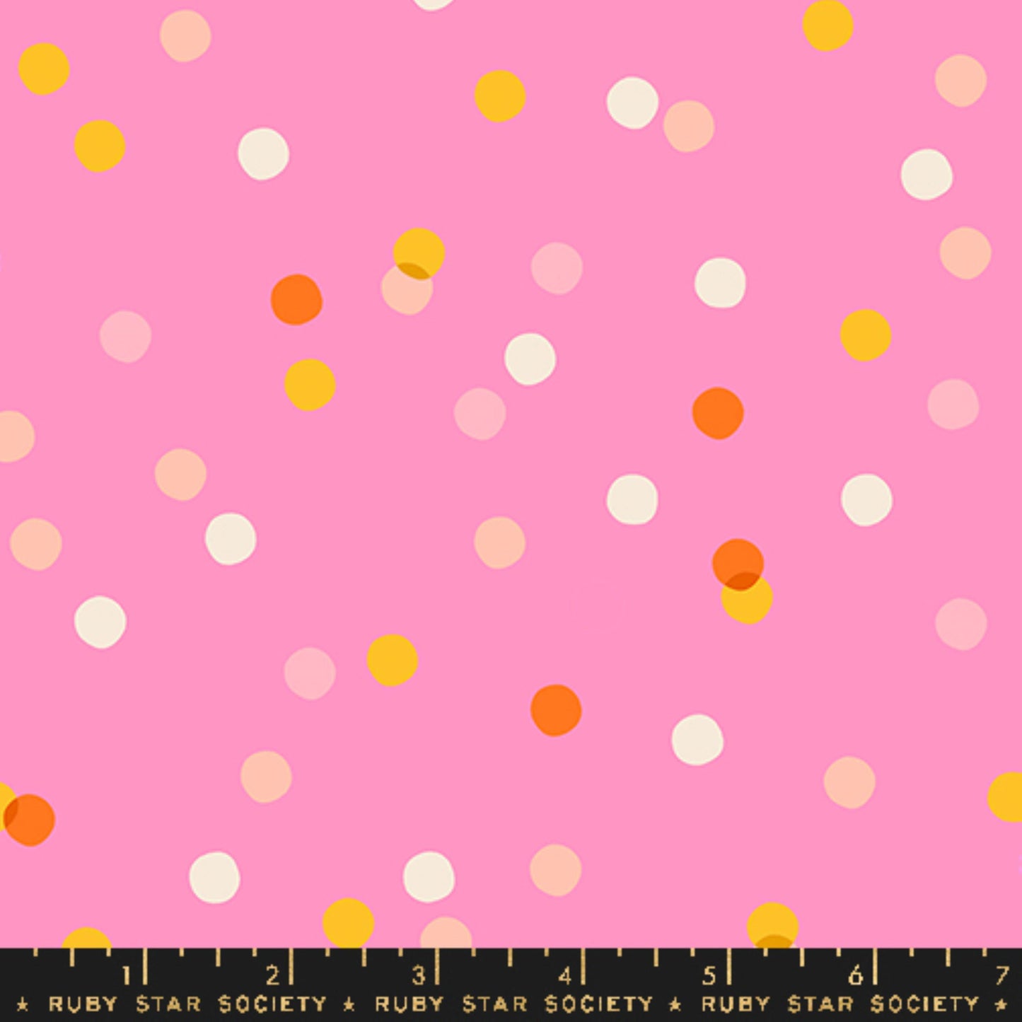 Spritz Dots Flamingo Carousel Melody Miller Ruby Star Society Fabric Moda Fabric Fetish