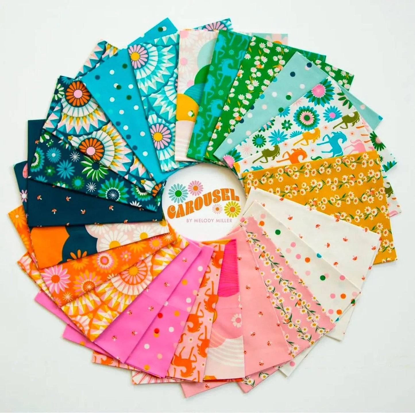 Carousel 23 pcs Bundle Melody Miller Ruby Star Society Fabric Moda Fabric Fetish