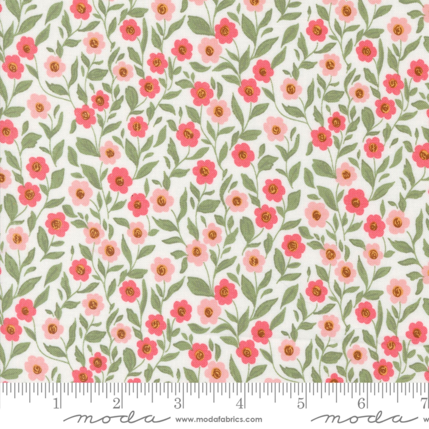 Petite Floral Lace Love Blooms Lella Boutique Moda Fabric Fetish