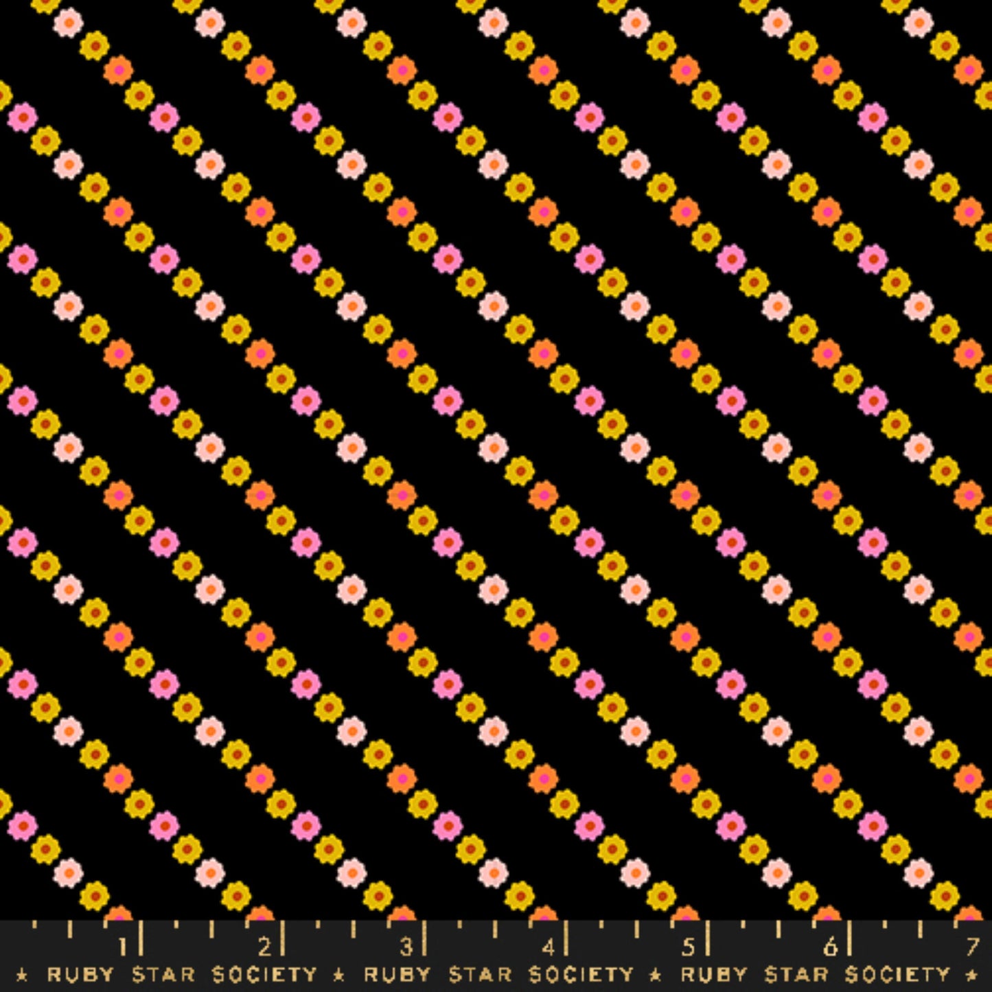 Garland Stripes Black Ooh Lucky Lucky Alexia Abegg Ruby Star Society Fabric Moda Fabric Fetish