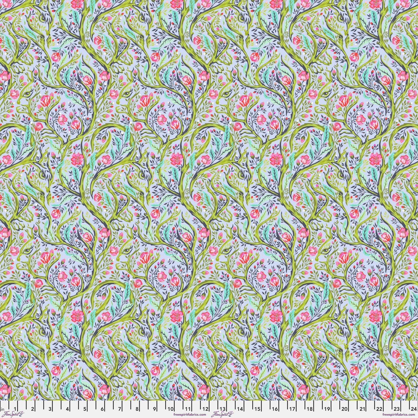 Branch Manager Starlight Full Moon Forest II Tula Pink Freespirit Fabrics Fabric Fetish