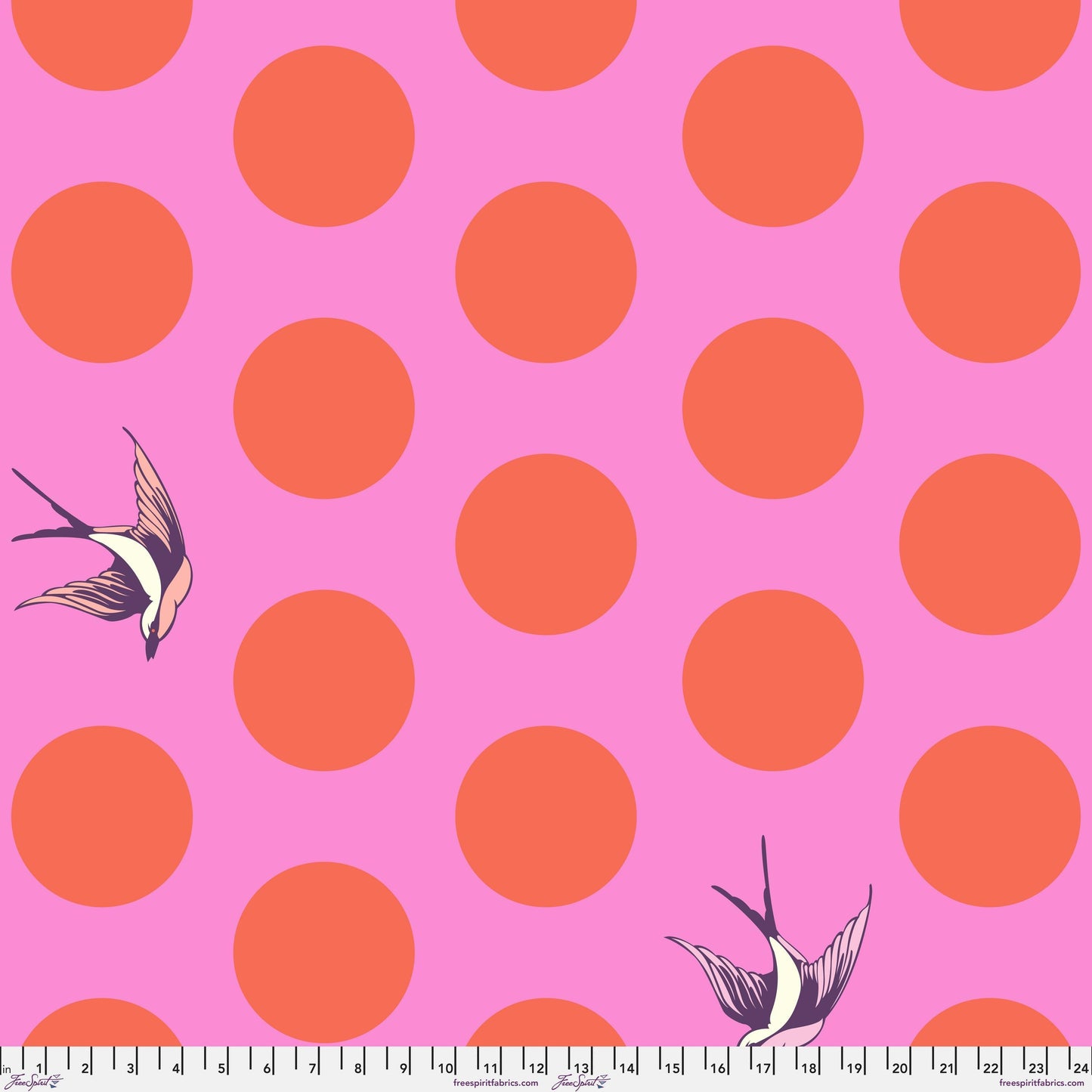108" WIDEBACK Free Fall Honey - Tula Pink - - Freespirit Fabrics