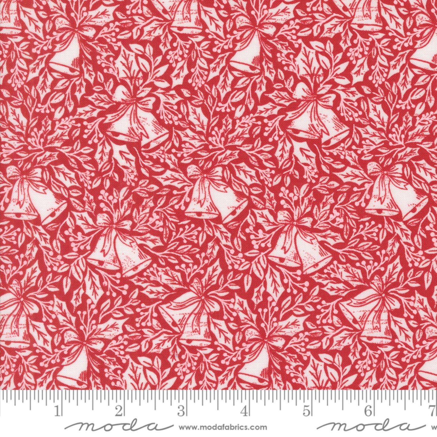 Bell Song Cranberry Berry and Pine Lella Boutique Moda Fabric Fetish