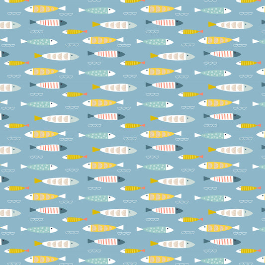 Fishy Fishy Coast Sally Payne Dashwood Studio Fabric Fetish