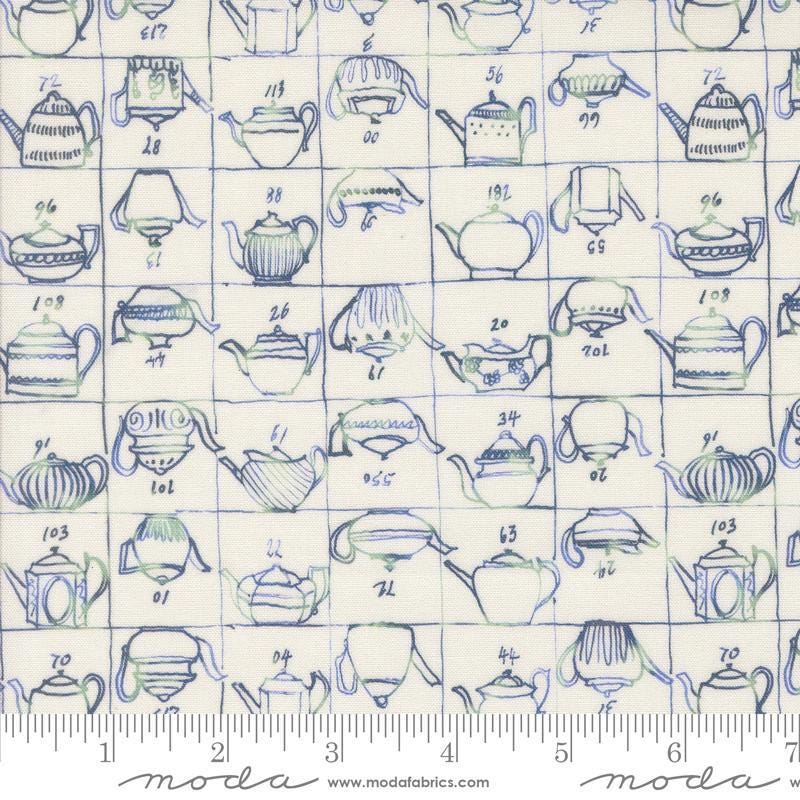 Thames Porcelain Larking Janet Clare Moda Fabric Fetish