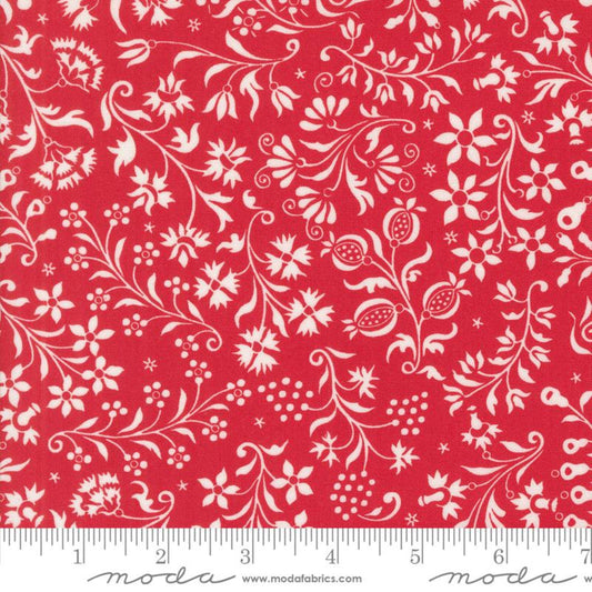 Happy Harvest Floral Pomegranate Buon Natale Fig Tree Co Moda Fabrics Fabric Fetish