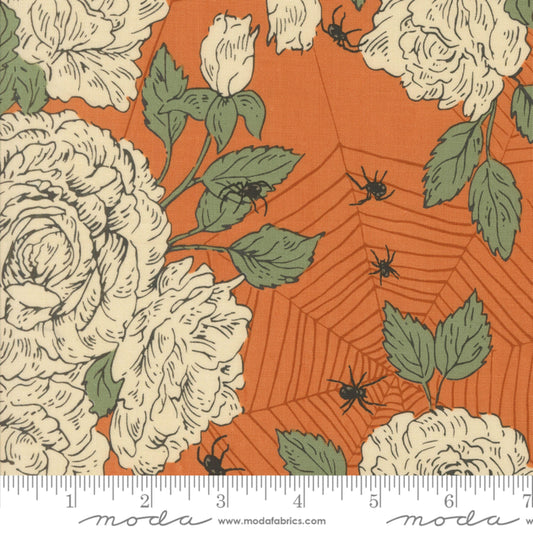 Haunted Roses Pumpkin Home Sweet Haunt Stacy Iest Hsu Moda Fabric Fetish