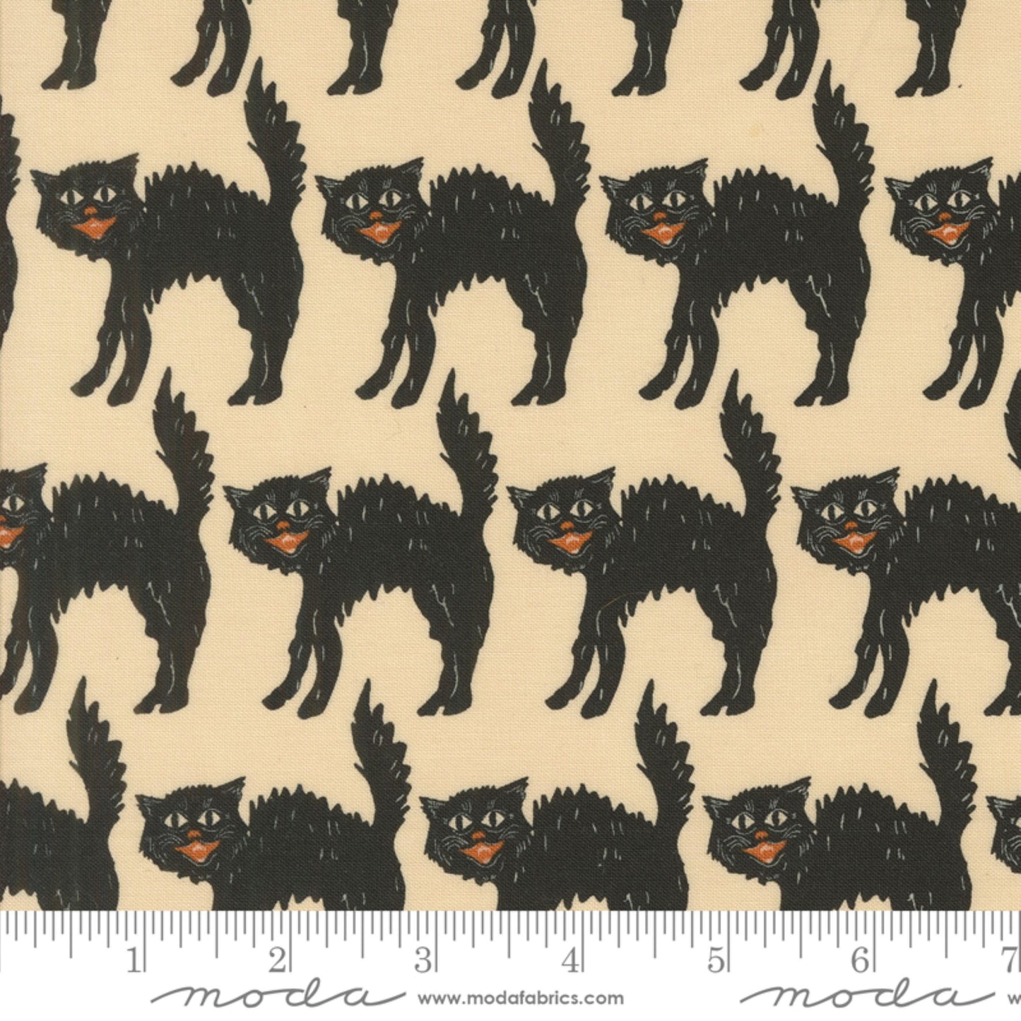 Little Black Cat Bone Home Sweet Haunt Stacy Iest Hsu Moda Fabric Fetish