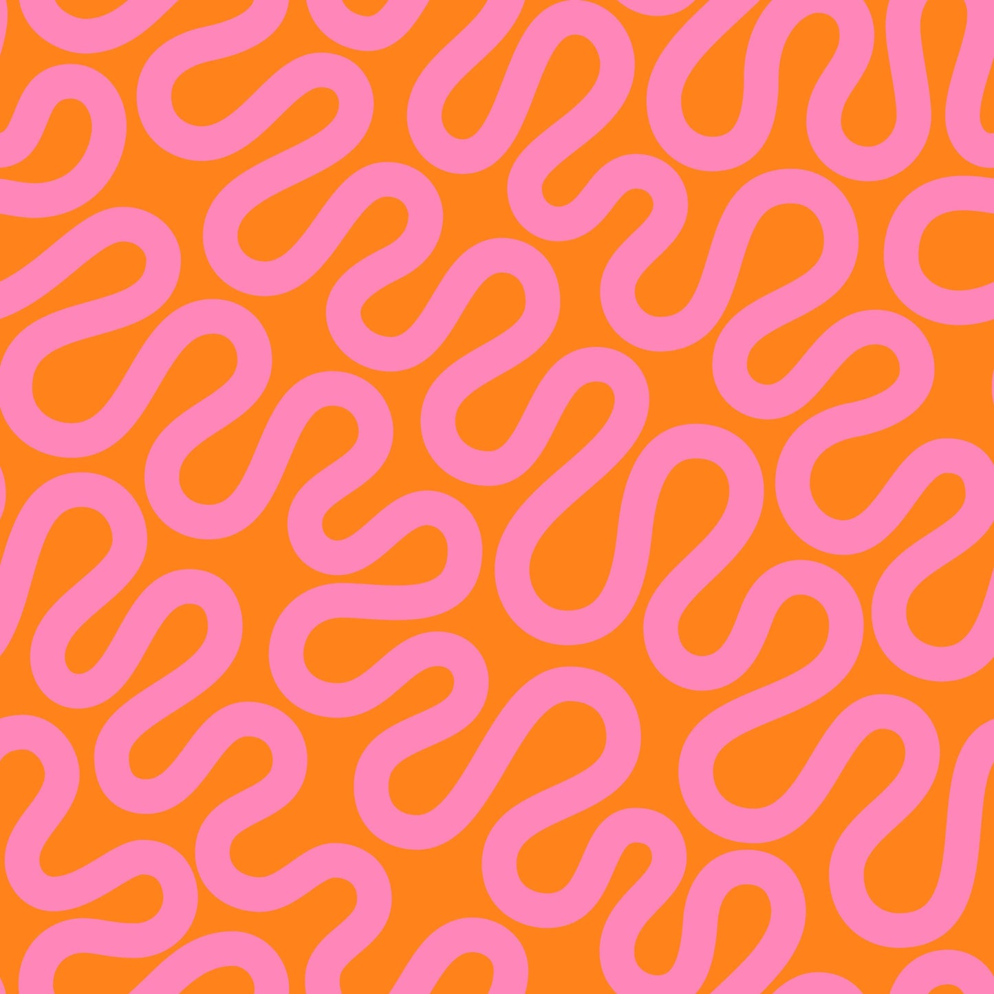 Unspooled Orange Zest GROOVE Emily Van Hoff Moda Fabric Fetish