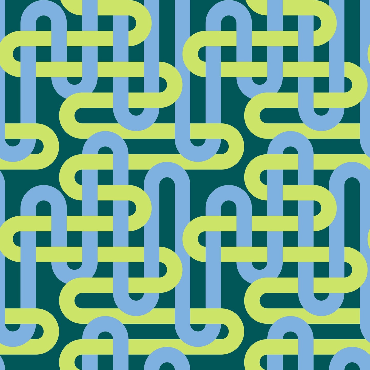 Woven Verdant Green GROOVE Emily Van Hoff Moda Fabric Fetish