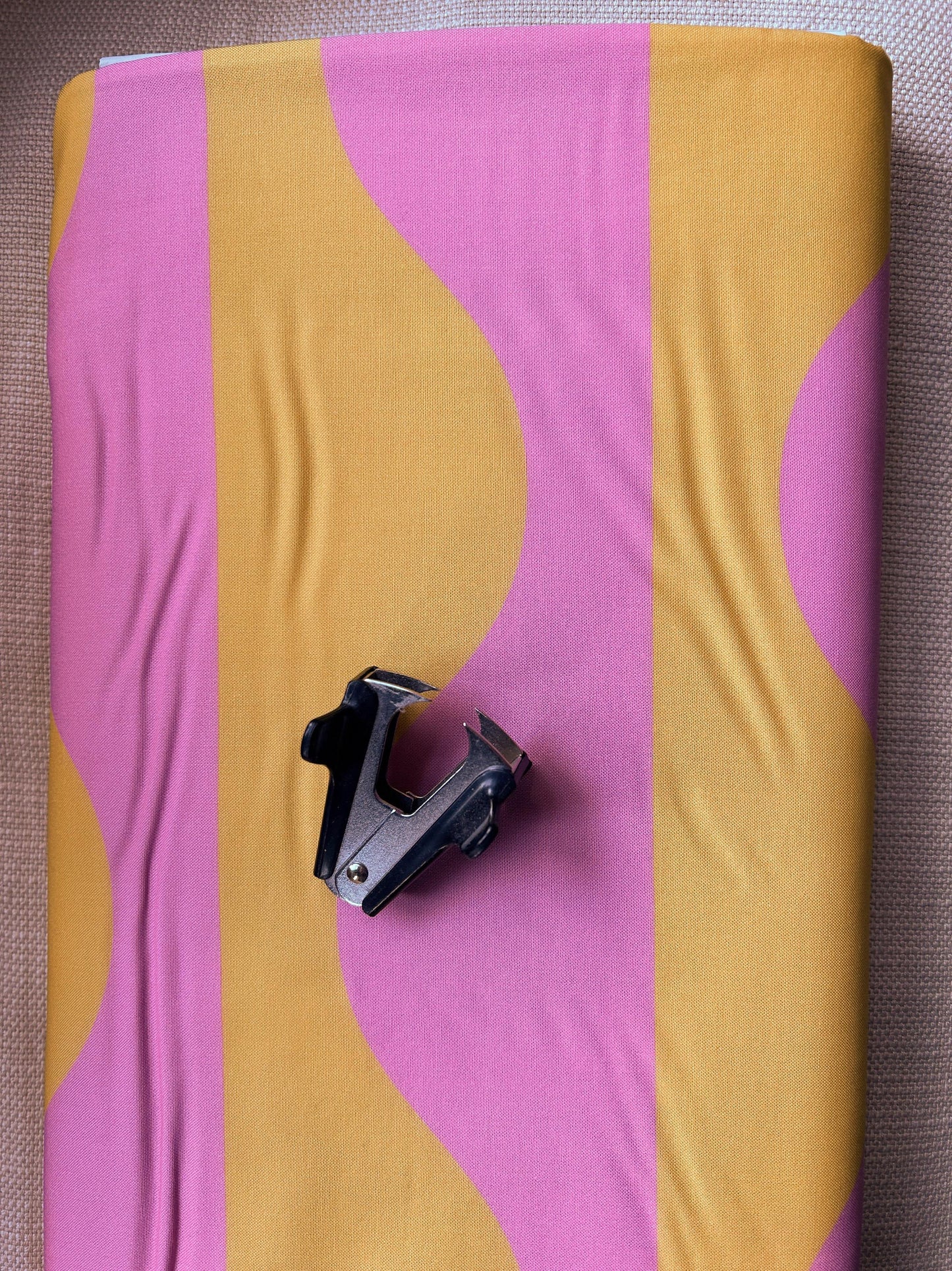 Wavy Tangerine Dream GROOVE Emily Van Hoff Moda Fabric Fetish