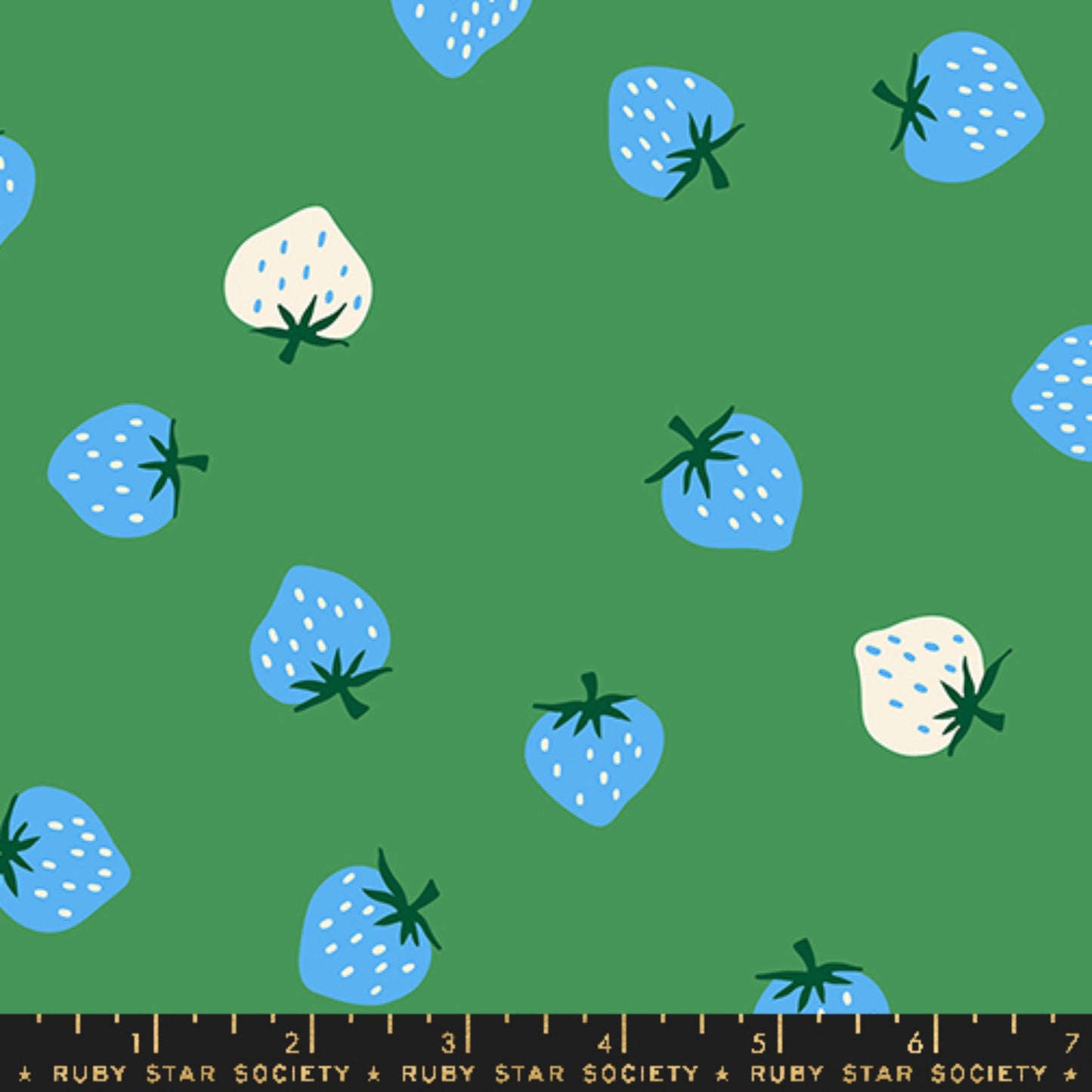 Strawberry Toss Broccolini - Strawberry - Kimberly Kight - Ruby Star Society - Moda