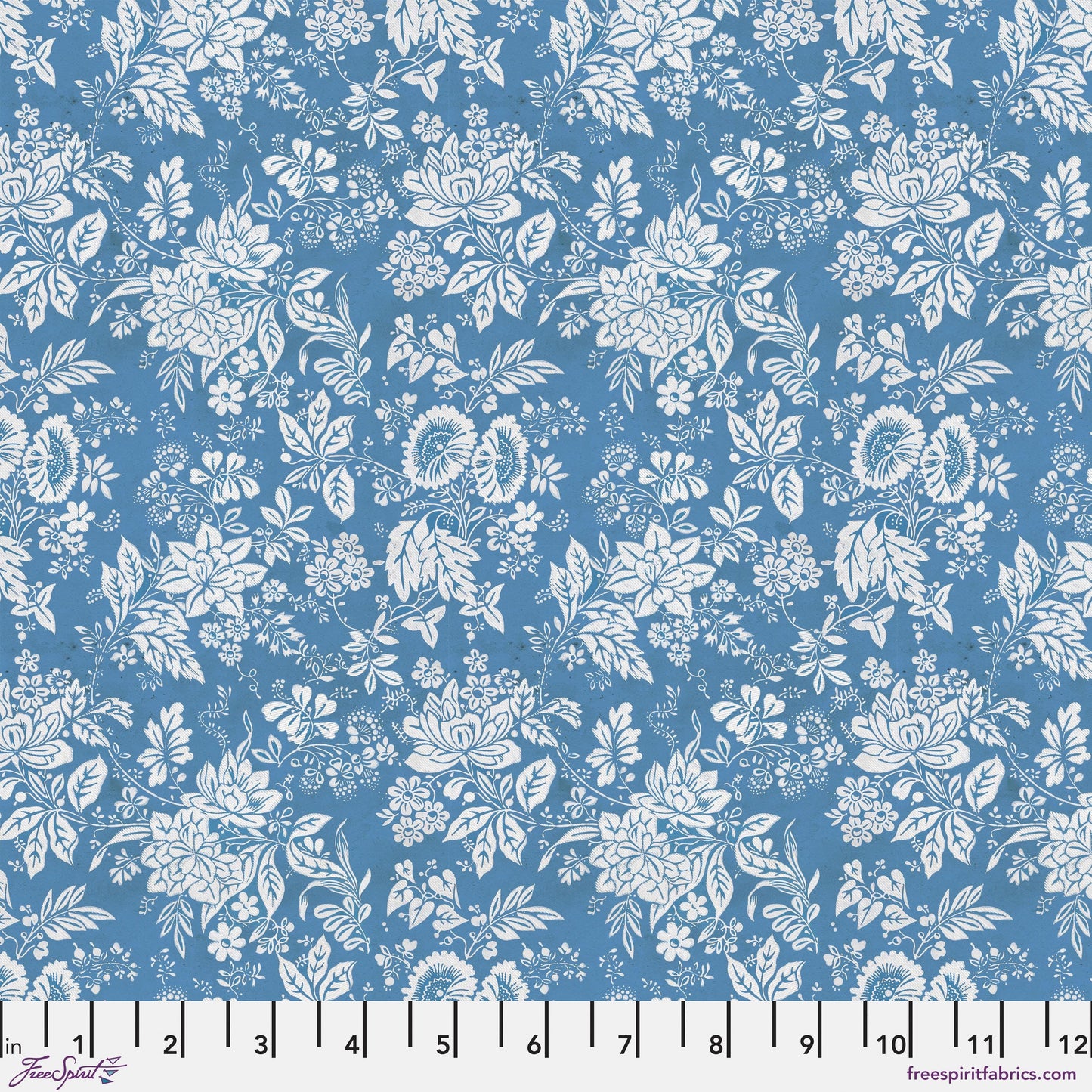 Tapestry Blue Palette Blue Tim Holtz Freespirit Fabrics Fabric Fetish
