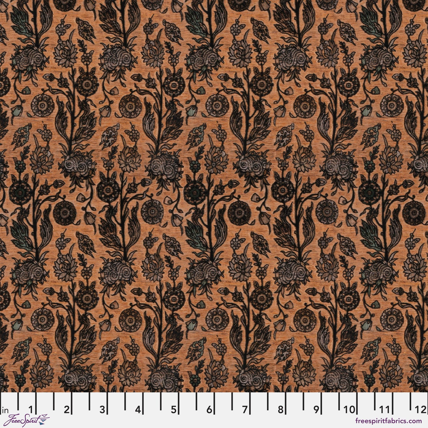 Gothic Tapestry Halloween Palette Seasonal Tim Holtz Freespirit Fabrics Fabric Fetish