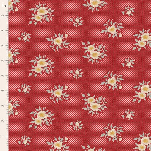 Merry Little Christmas 5 Piece Fat Quarter Bundle Red - Tilda Fabrics