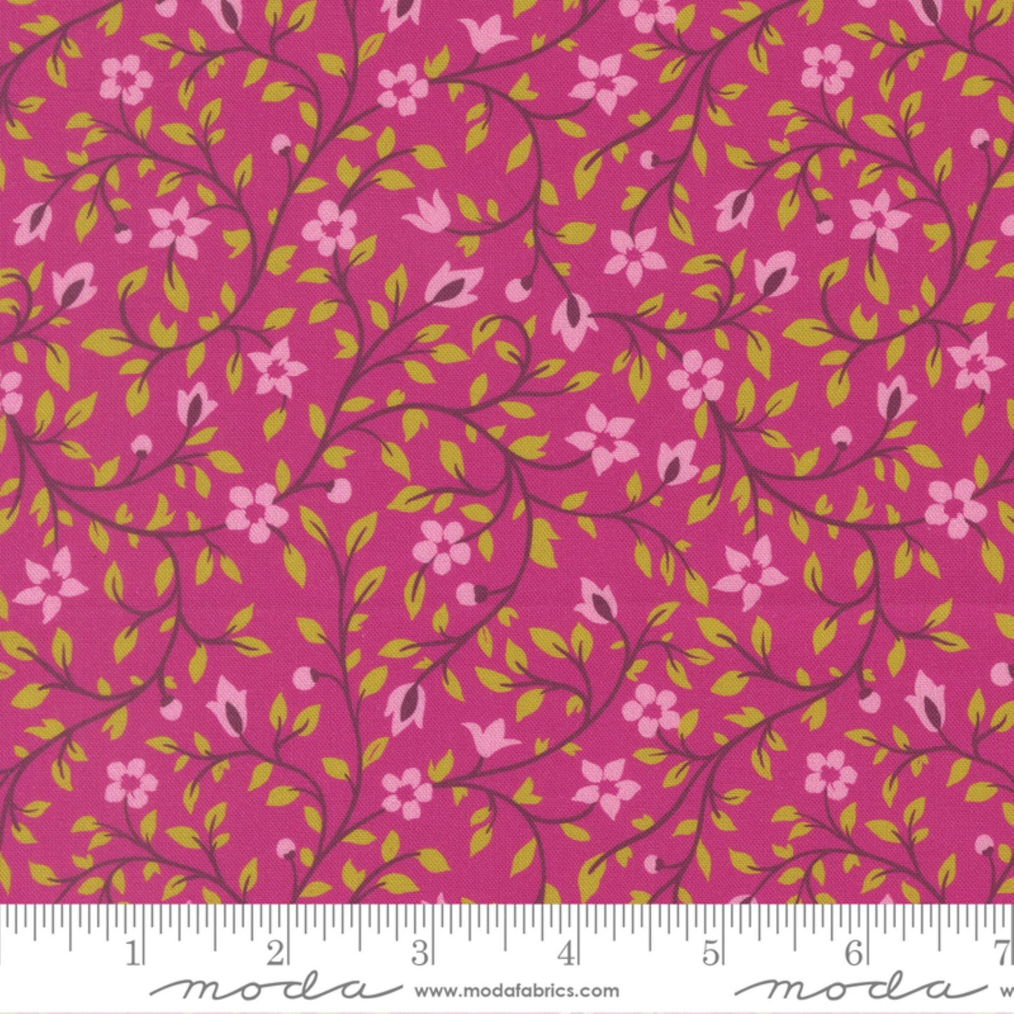Serenity Passion Fruit Parlor Crystal Manning Moda Fabric Fetish