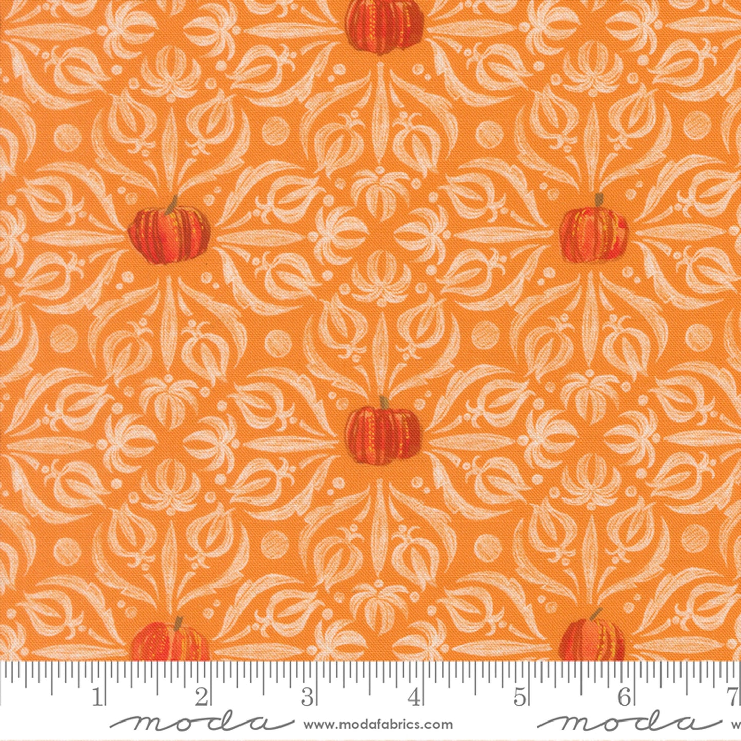 Medallion Tiles Pumpkin Coven Robin Pickens Moda Fabric Fetish