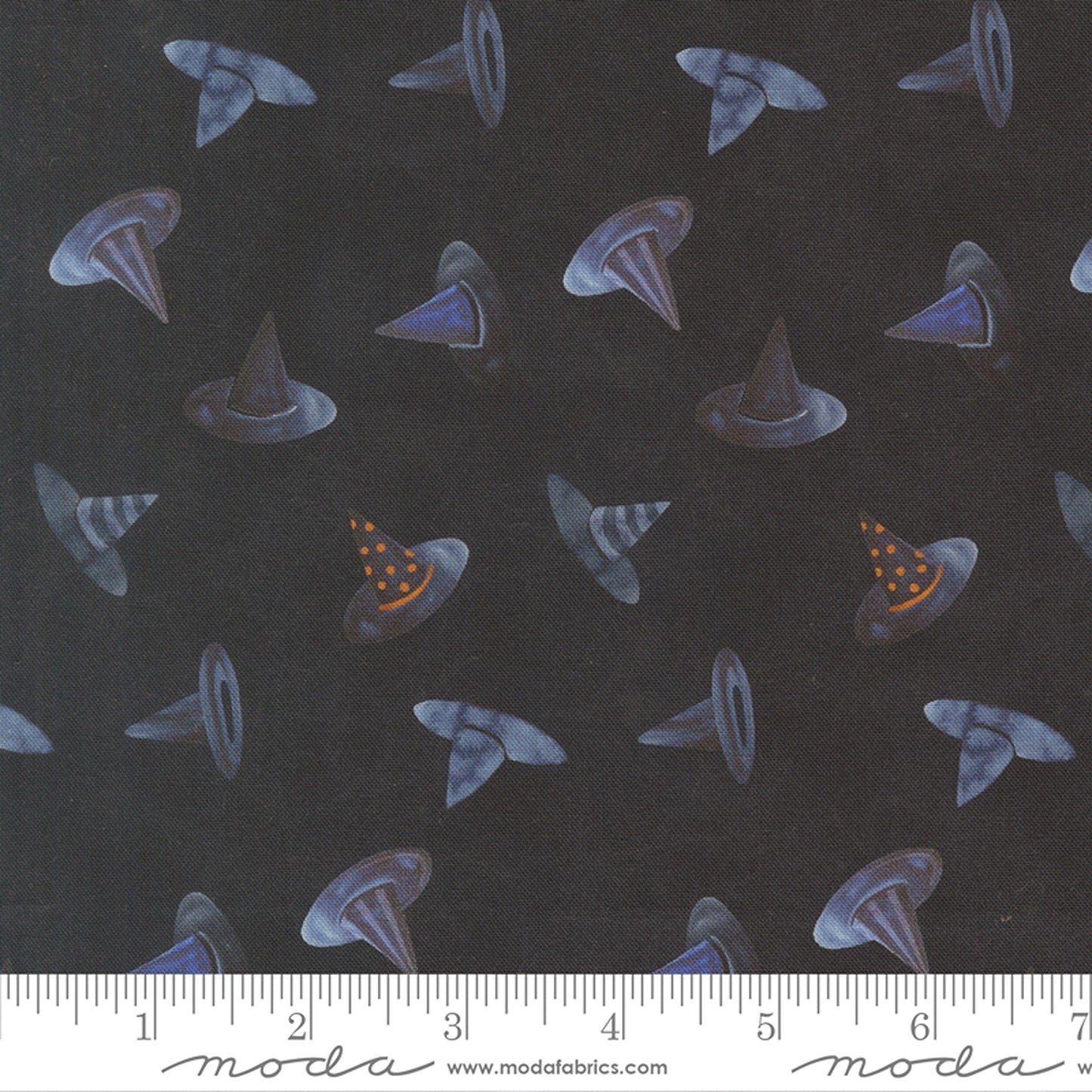 Witch Hats Onyx Coven Robin Pickens Moda Fabric Fetish