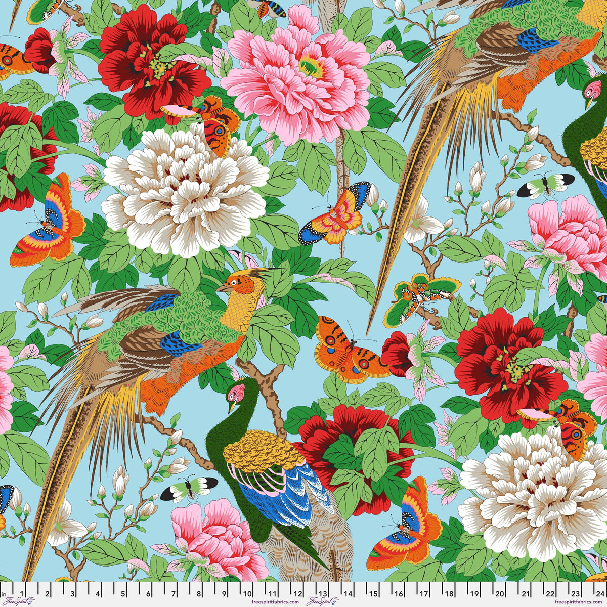 Birds and Bees Multi August 2026 Philip Jacobs Freespirit Fabrics Fabric Fetish