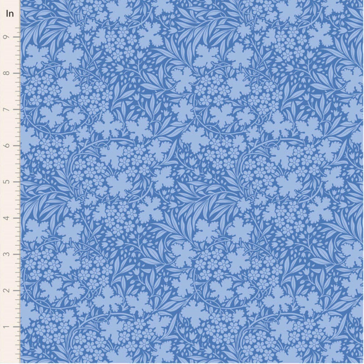 Bushbloom Cornflower Something Blue Tone Finnanger Tilda Fabric Fabric Fetish
