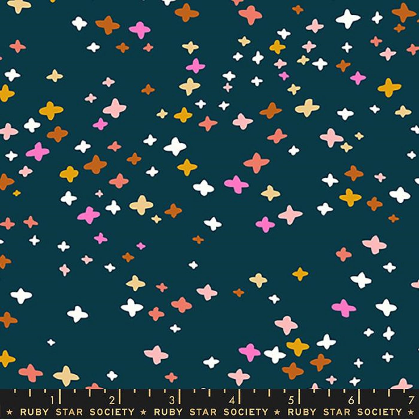 ruby star society for moda fabric rashida coleman hale koi pond its a plus peacock Fabric Fetish