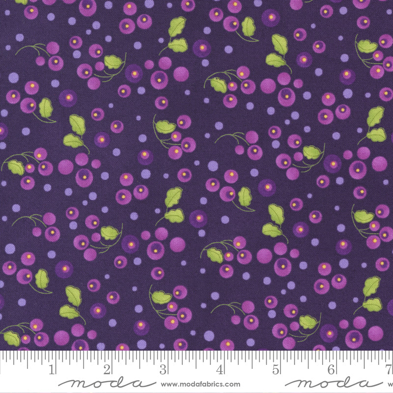 Pansy's Posies - Blender Dot Amethyst - Robin Pickens- Moda 100% Quilters Cotton