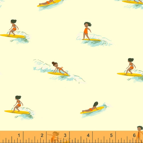 windham fabrics malibu heather ross tiny surfers cream quilterscotton 52146 5 Fabric Fetish