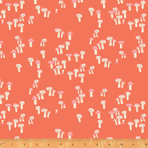 windham fabrics far far away 3 heather ross mushrooms red orange quilters cotton 52756 8 Fabric Fetish