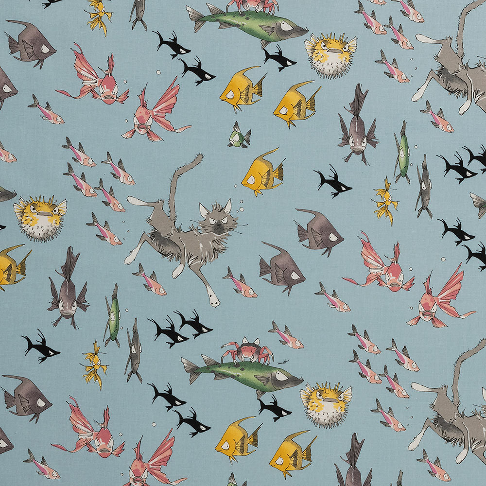 alexander henry fabrics the ghastlies ghastlie dive lake Fabric Fetish